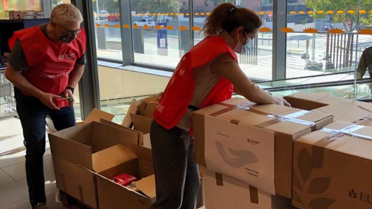 Càritas i Creu Roja Sant Cugat, preparats davant una segona onada de necessitat