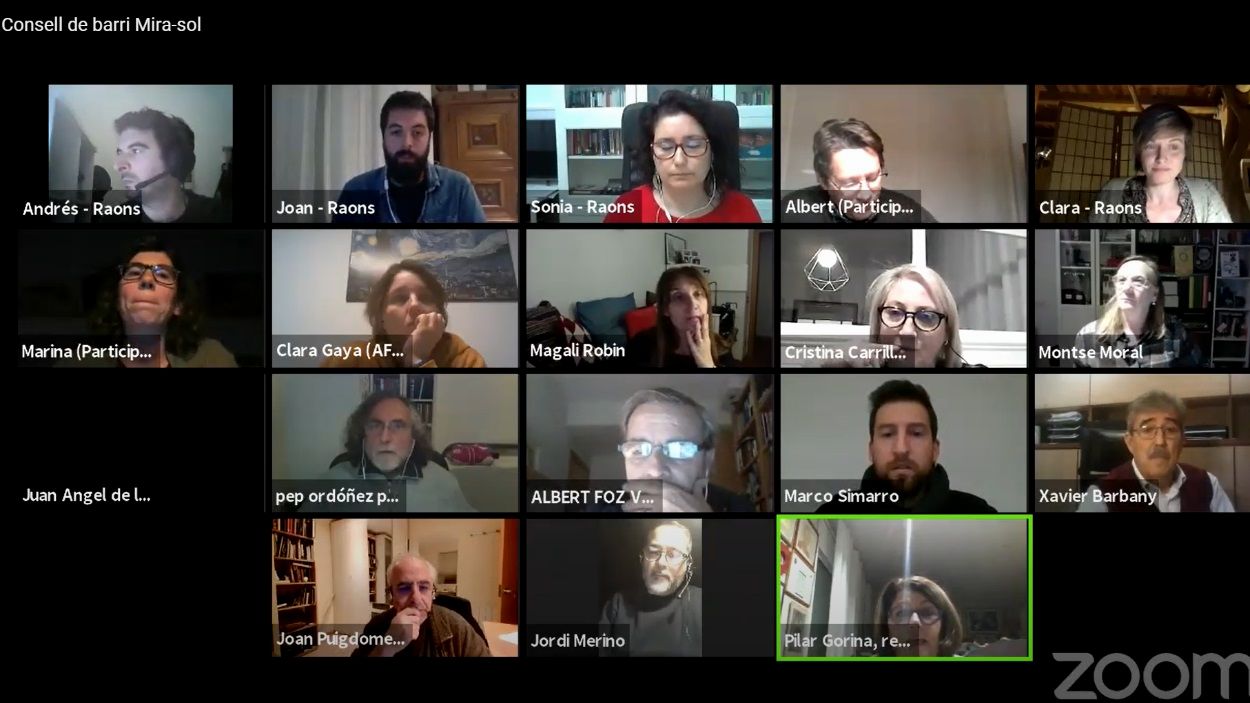 Mira-sol comença a treballar la cinquantena de propostes dels pressupostos participatius de barri