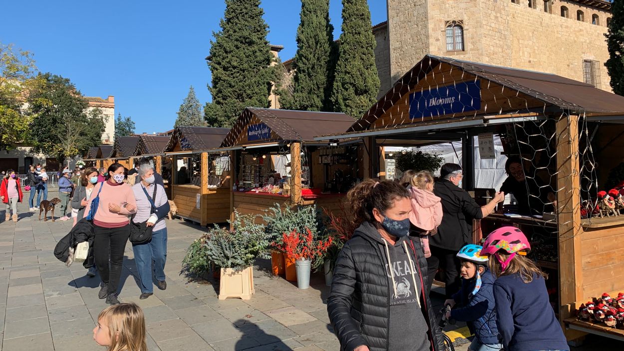 Torna la fira de Nadal a la Plaça Octavià