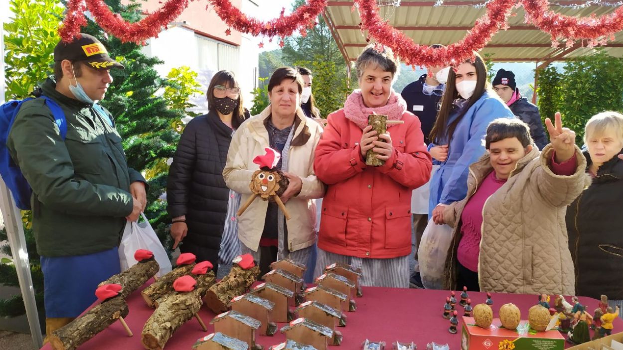 Torna al mercat dels dijous la parada de Catalònia Fundació Creactiva