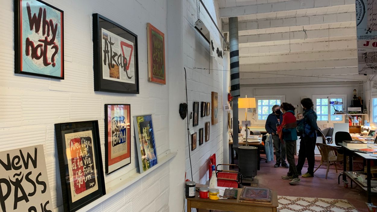 L'art florestà llueix, un any més, a les portes obertes de les Naus de l'Art