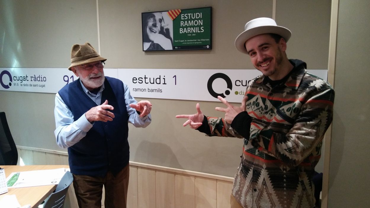Els Brodas Bros fan parada a Cugat Mèdia abans de pujar al Teatre-Auditori