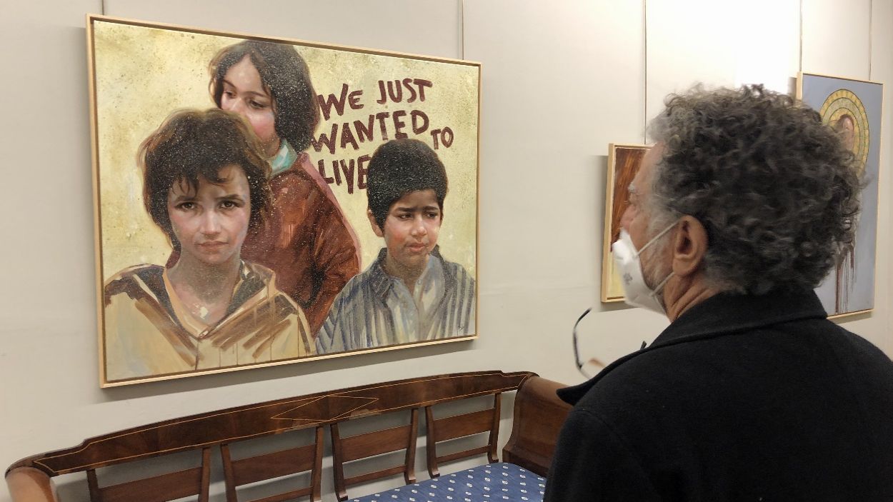 Lluís Ribas celebra els 25 anys de la galeria amb una mirada a 