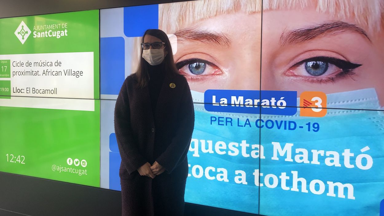 Sant Cugat es bolca amb La Marató contra la Covid-19
