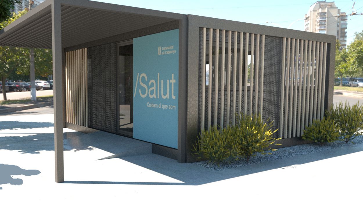 El CAP de Sant Cugat tindrà un mòdul de suport per a la Covid-19 instal·lat per Salut