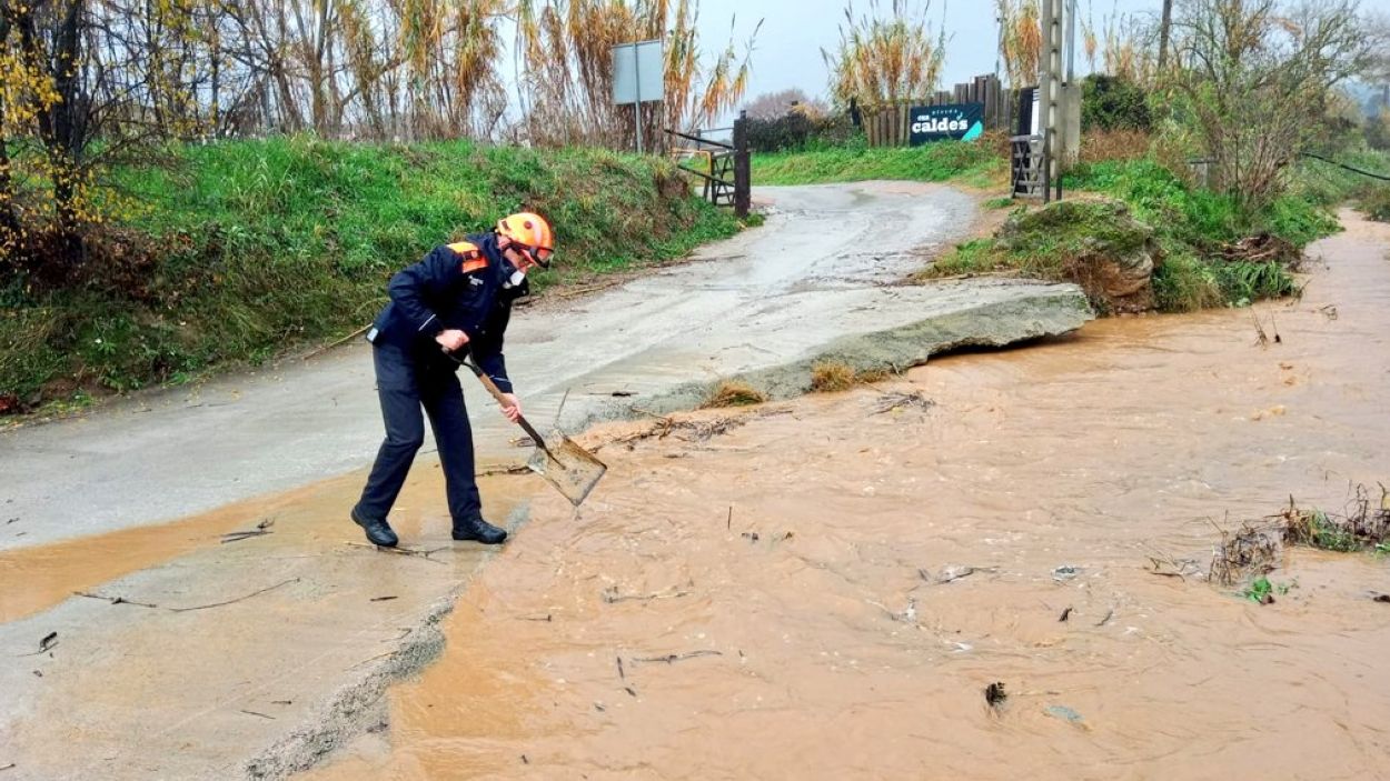 Sant Cugat, amb 96 litres acumulats, una de les zones més afectades per la pluja d'aquest divendres