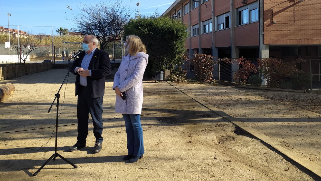 Educació invertirà 2,5 milions d'euros per fer dues plantes més de l'Institut-Escola Catalunya