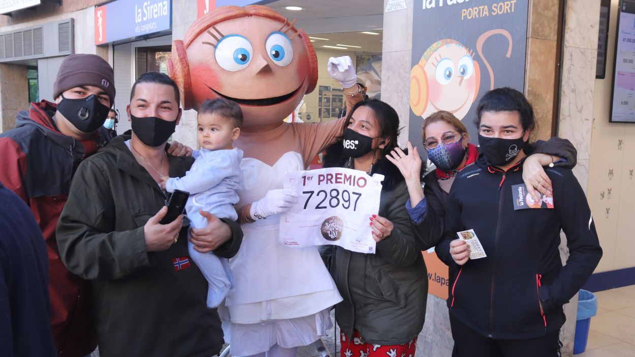 La sort de la Loteria passa de llarg a Sant Cugat