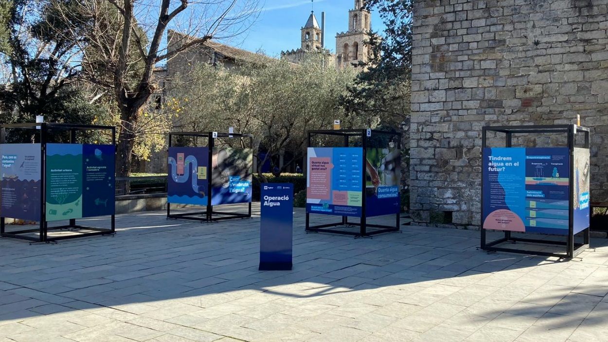 Sant Cugat acull l'exposició 'Operació Aigua' per conscienciar la ciutadania sobre l'ús d'aquest recurs