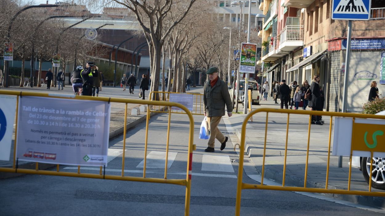 La Rambla del Celler quedarà tallada per la Fira de Reis entre el 2 i el 5 de gener