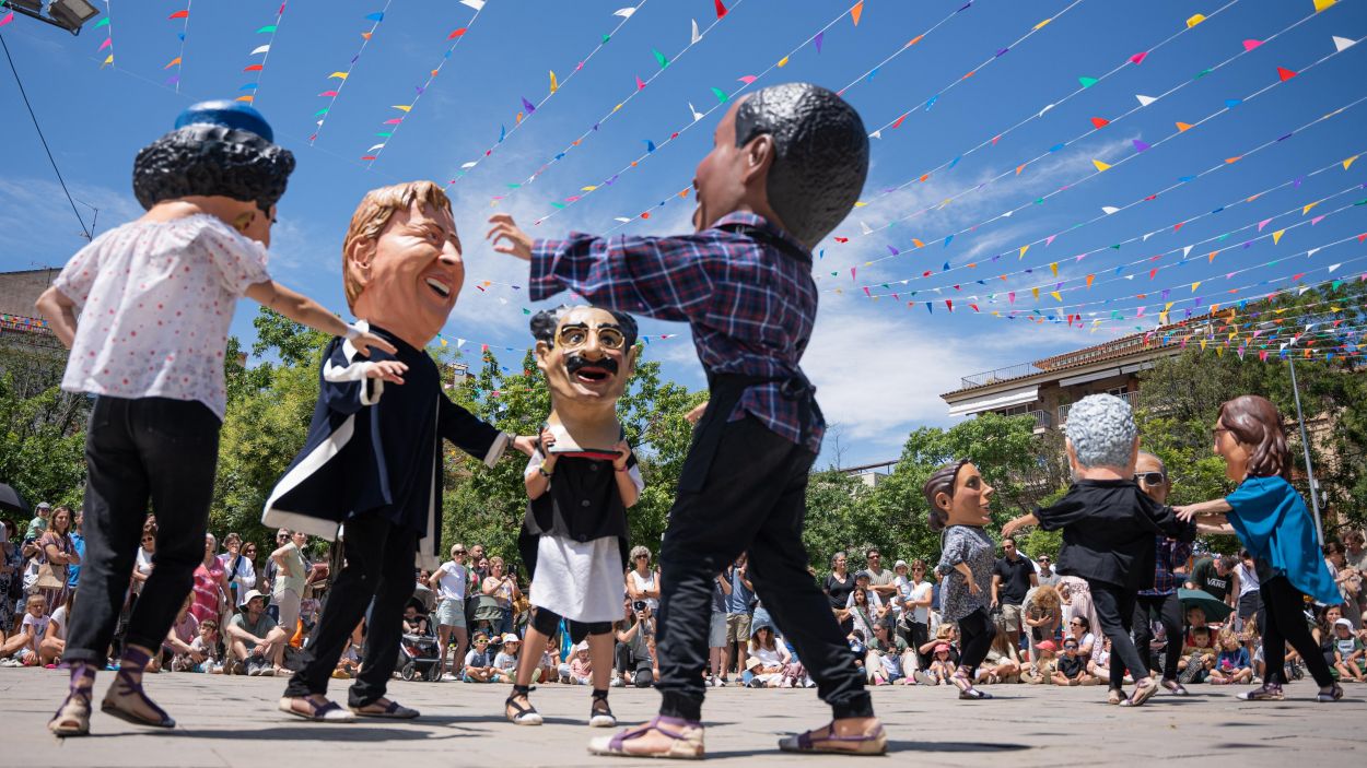 Els Caparrots de Sant Cugat volen ampliar la colla per treure tots els caps a passejar