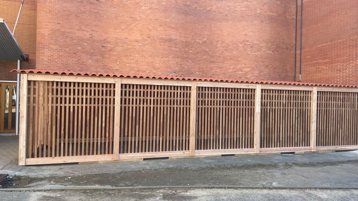 L'Arnau Cadell ja compta amb un aparcament cobert per a bicicletes