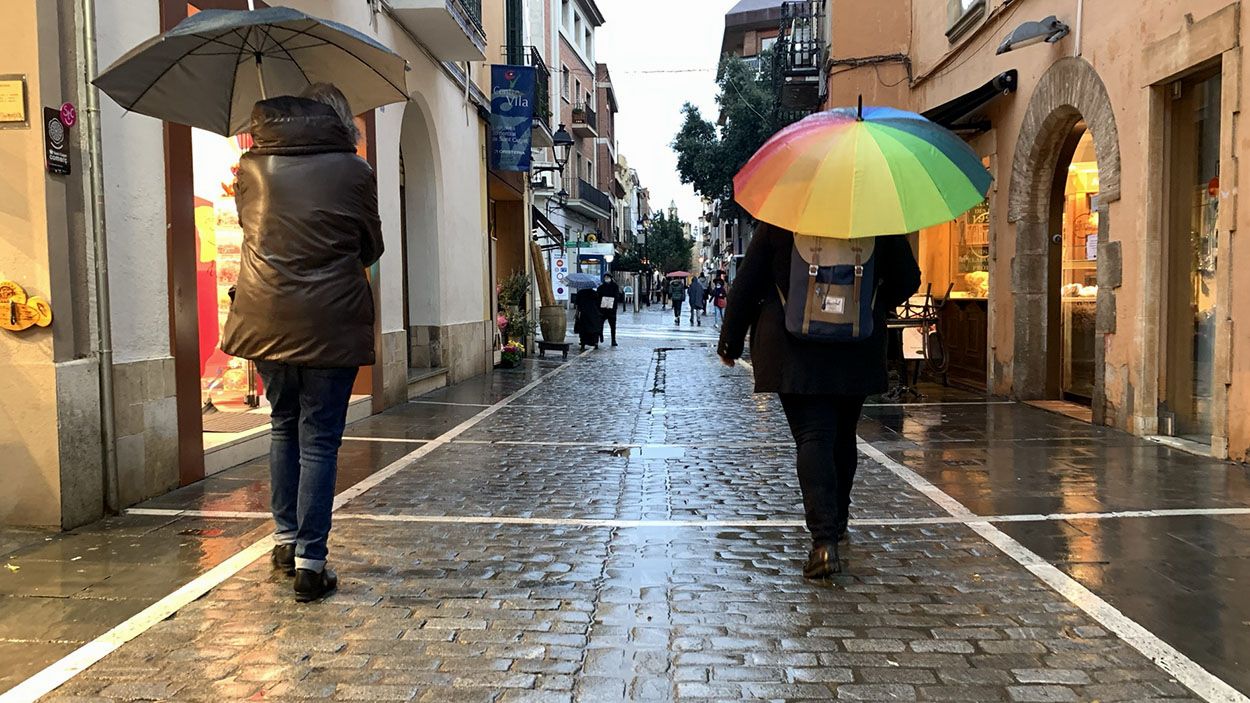 Avís per intensitat de pluja fins aquest dissabte a Sant Cugat