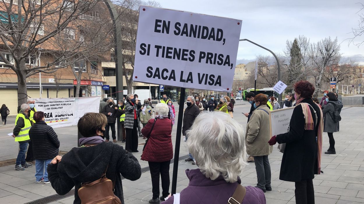 Marea Blanca insistirà en crear una Taula per la Salut a Sant Cugat