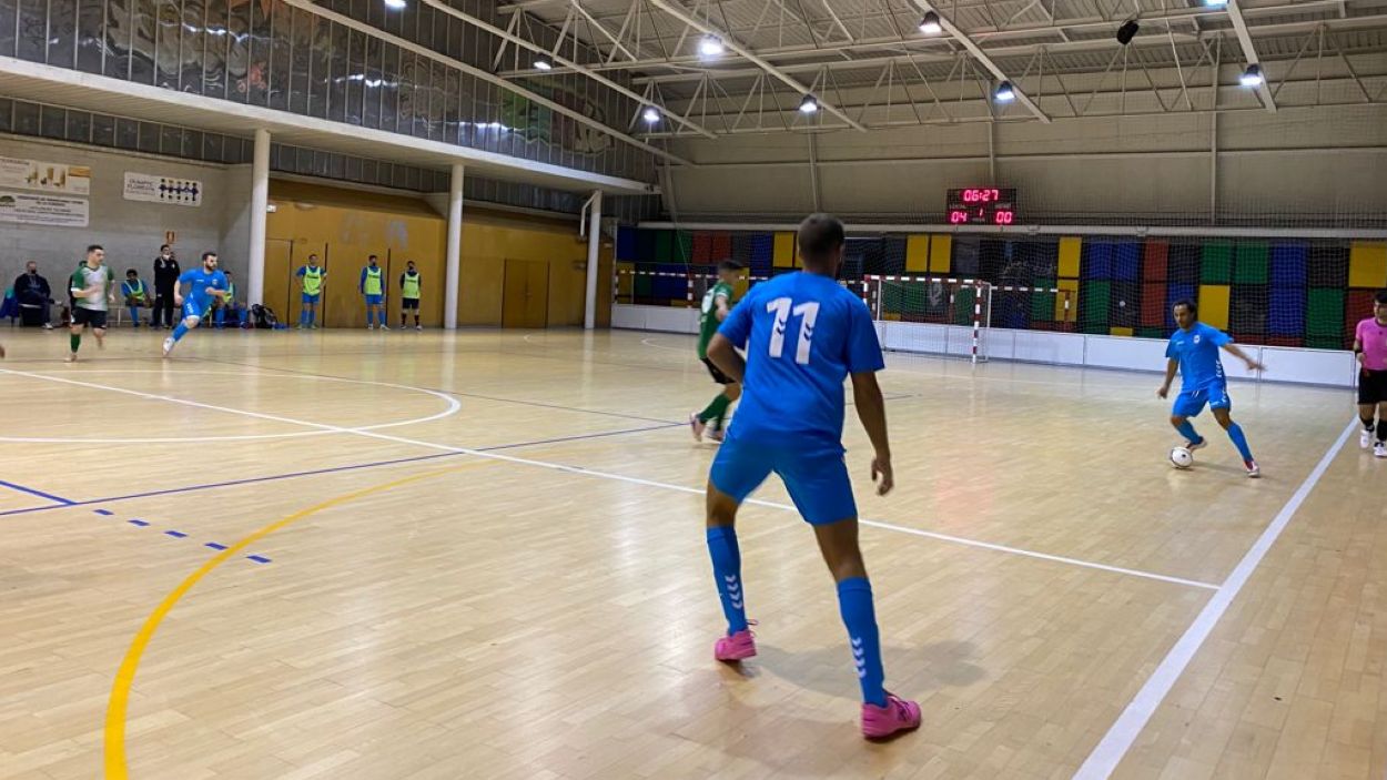 Repòquer de Pau Ruiz a la festa golejadora de l'Olímpyc Floresta