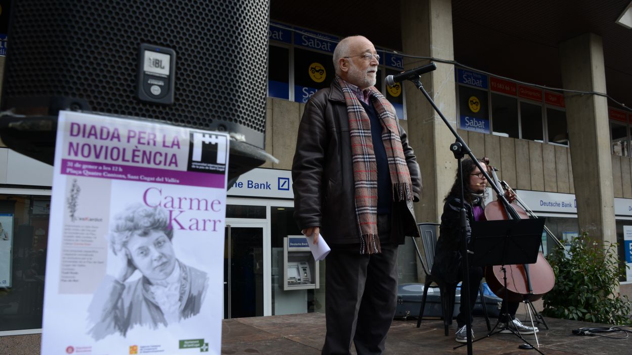 Arcadi Oliveres serà nomenat fill predilecte de Sant Cugat