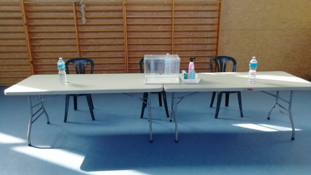 Gel hidroalcohòlic, distància de seguretat i un recorregut marcat: així serà el 14-F