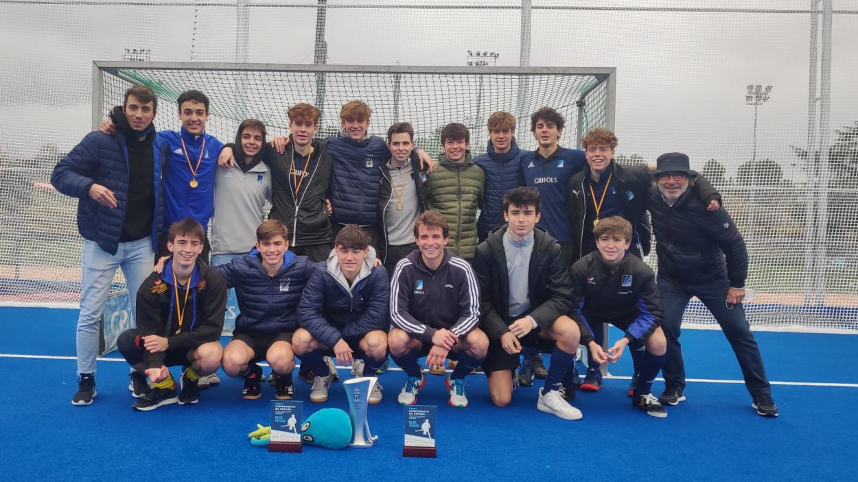 El juvenil masculí del Junior, campió d'Espanya d'hoquei sala
