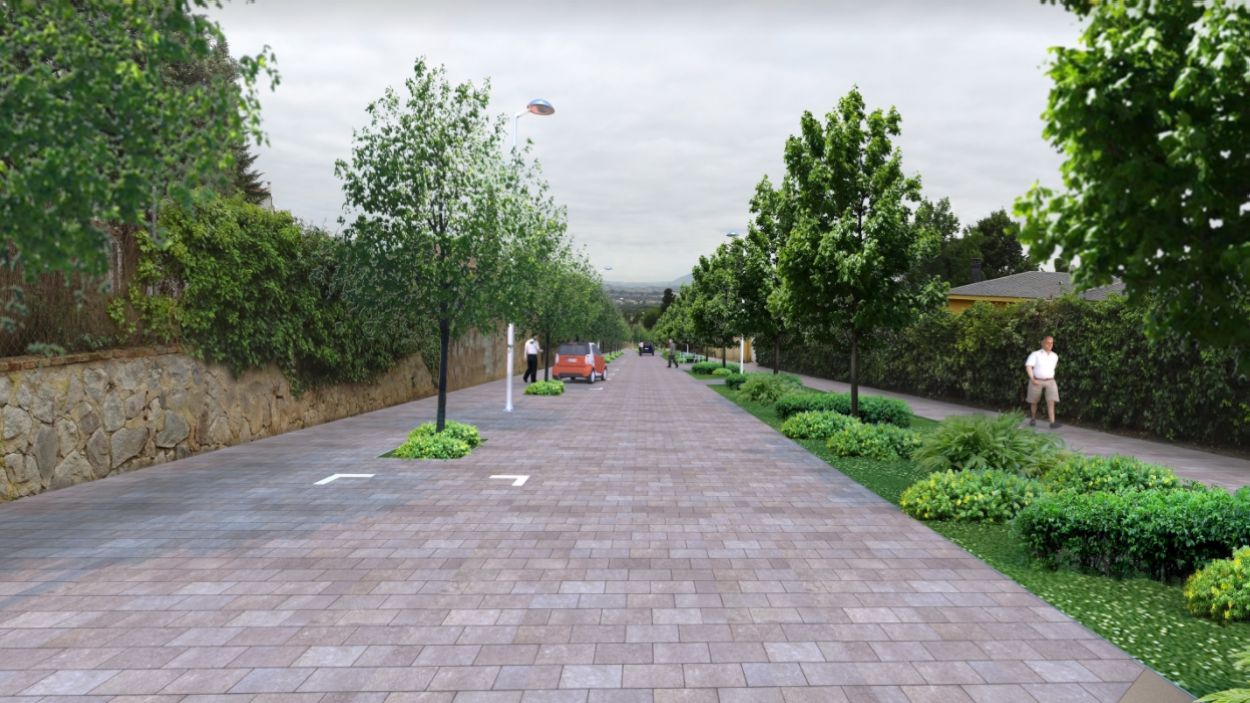 Plataforma única, prioritat per als vianants i espais d'esbarjo: així serà l'avinguda Baixador