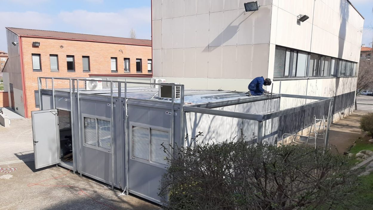 El mòdul d'atenció Covid-19 del CAP de Sant Cugat es posa en marxa aquest dijous