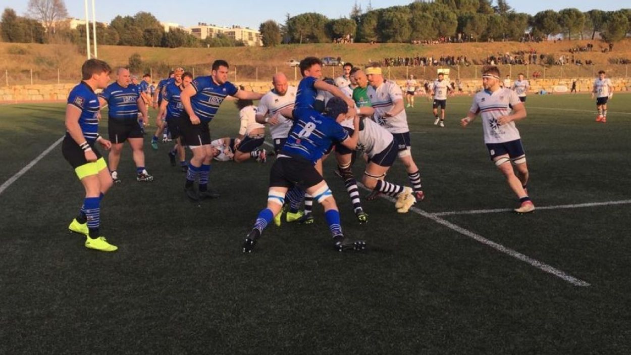 El masculí del Club Rugby Sant Cugat es queda una setmana més sense jugar