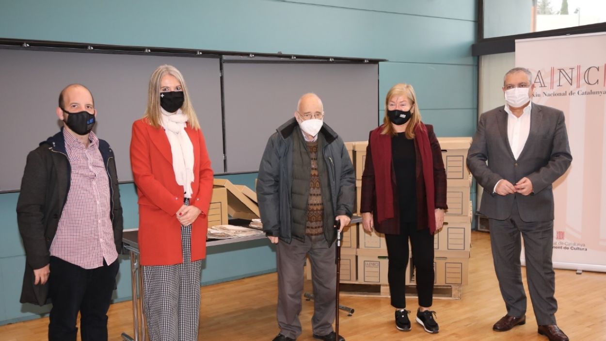 El fons personal d'Arcadi Oliveres ingressa a l'Arxiu Nacional de Catalunya