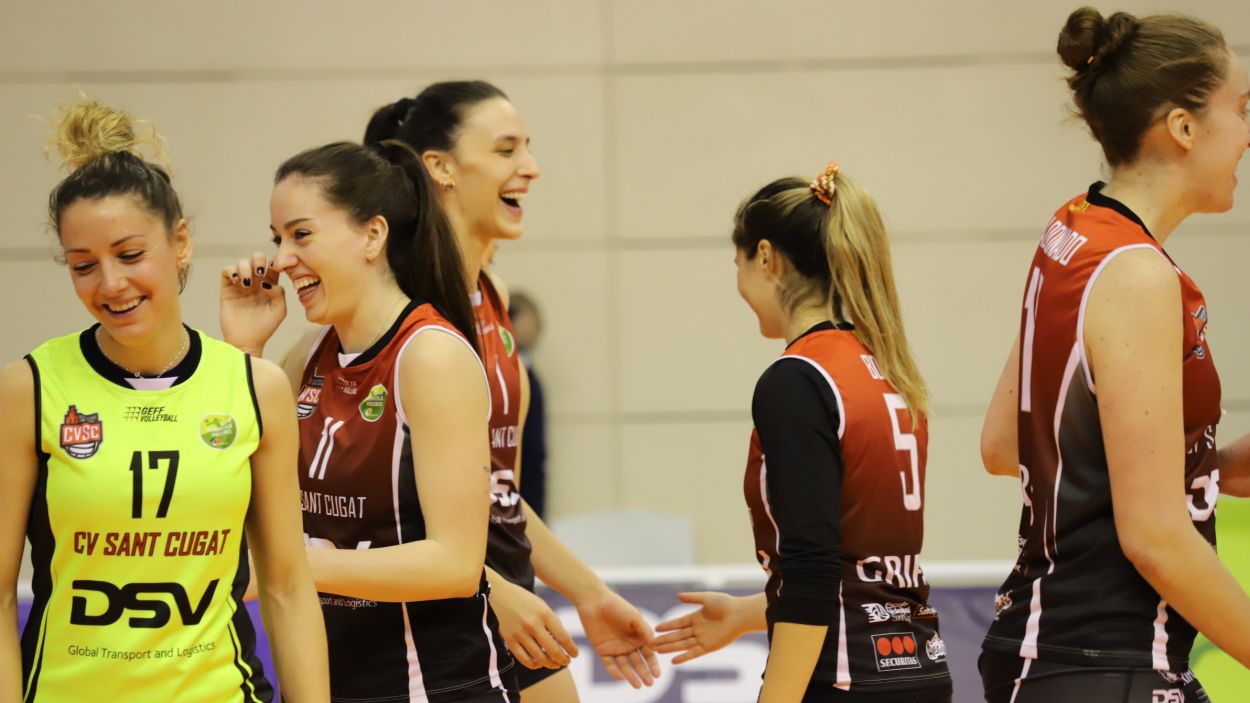 Els triomfs del DSV- Volei Sant Cugat i del SantCu masculí centren l'Esport en Marxa
