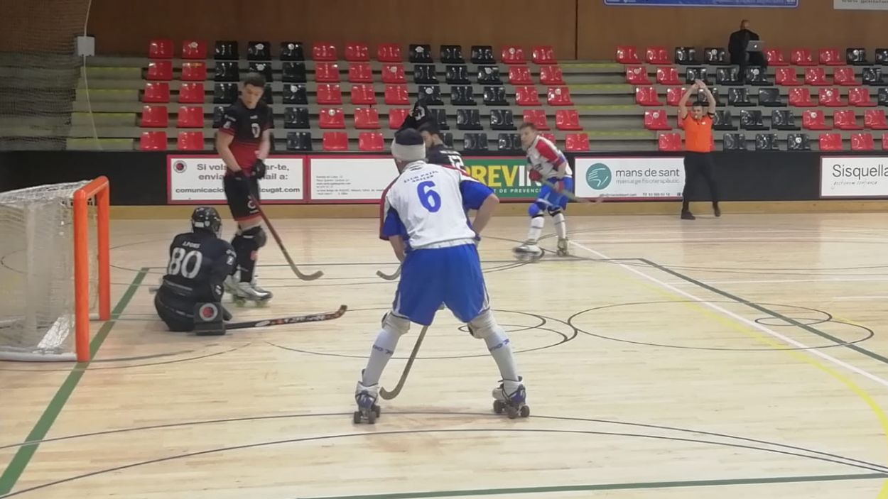 El Patí Hoquei masculí suma un triomf i una desfeta a la doble jornada de lliga