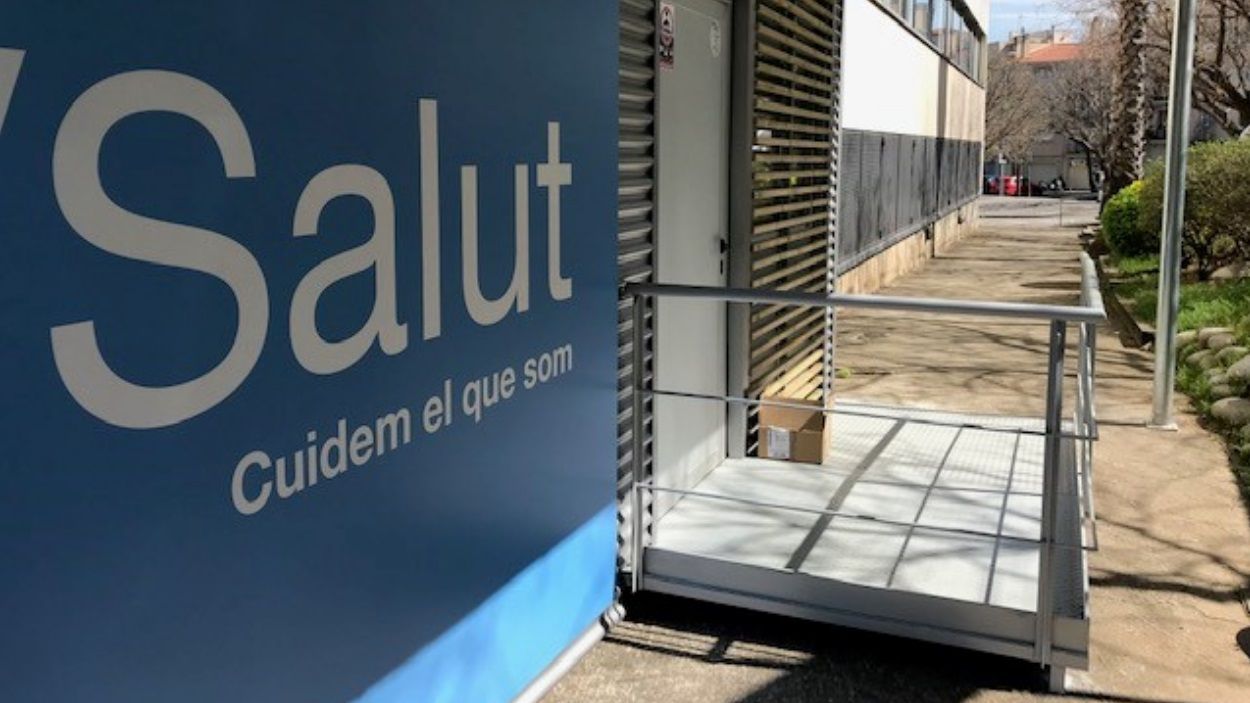 Ja està en funcionament el mòdul de suport per a la Covid-19 del CAP de Sant Cugat