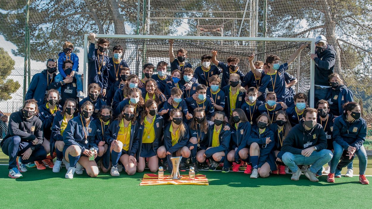 El Junior llueix planter i èxits amb la selecció catalana sub 16 d'hoquei herba