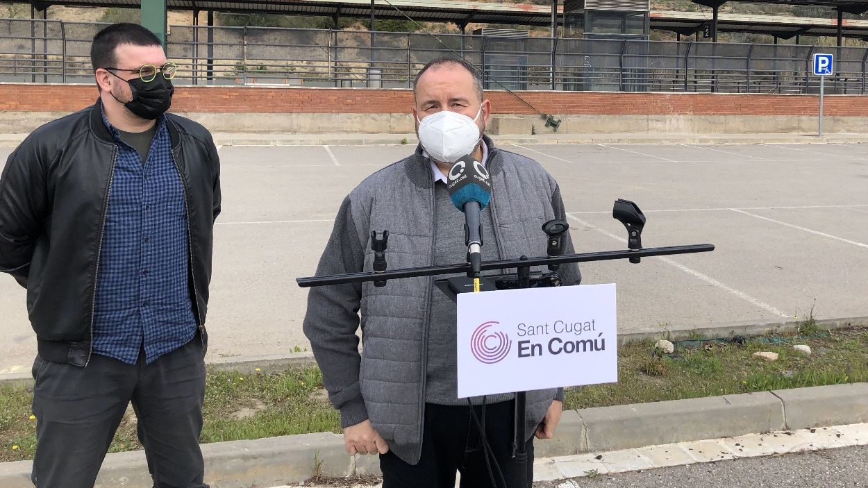 Els comuns proposen al Congrés la millora de la connexió de les estacions de Renfe i FGC de Sant Cugat