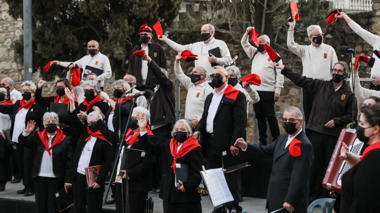 Les caramelles mantenen viva la tradició a Sant Cugat