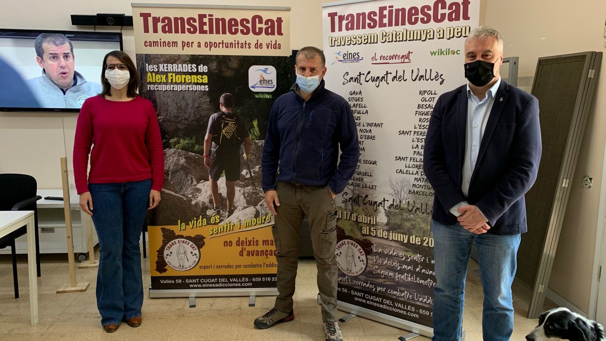 Àlex Florensa recorrerà Catalunya caminant per conscienciar sobre les drogodependències