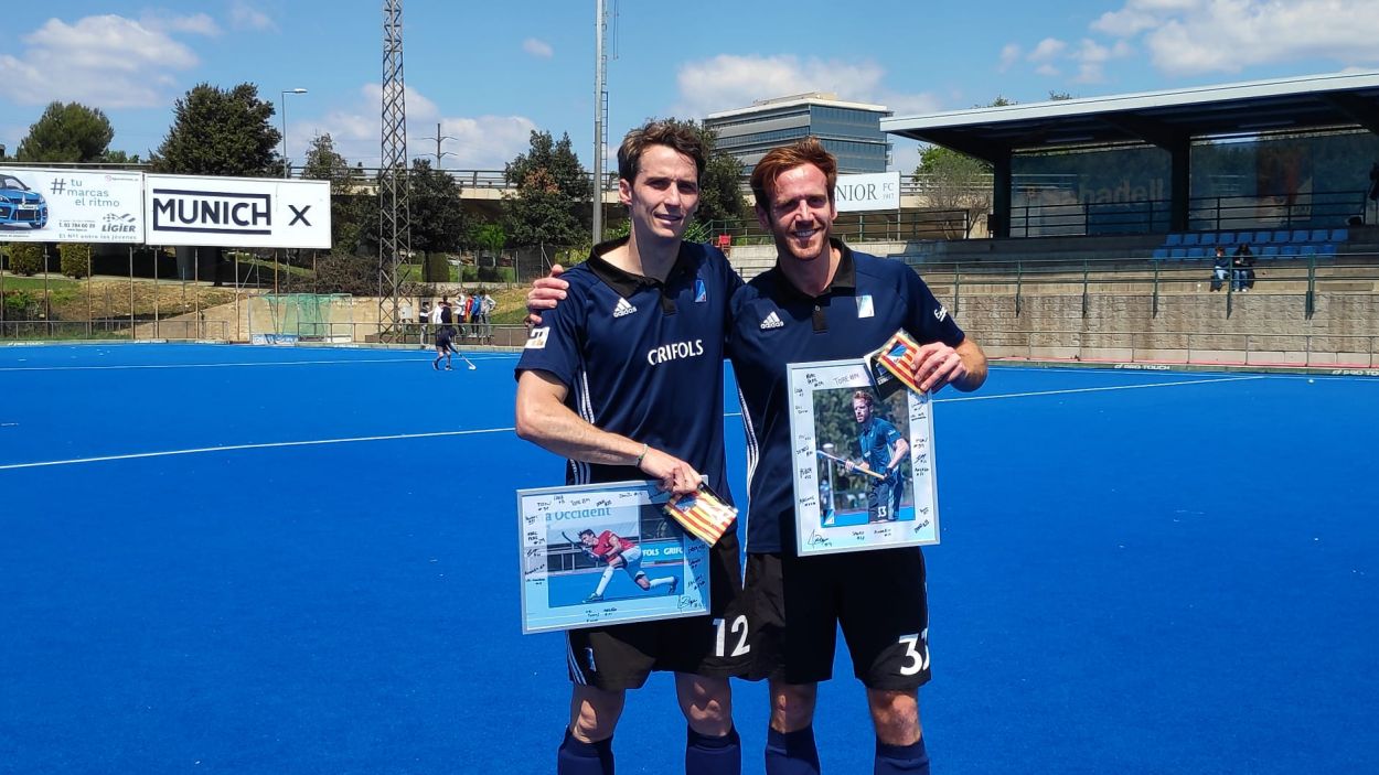 Frank di Mercurio i Oriol Malgosa, dos líders del Junior que pengen l'estic