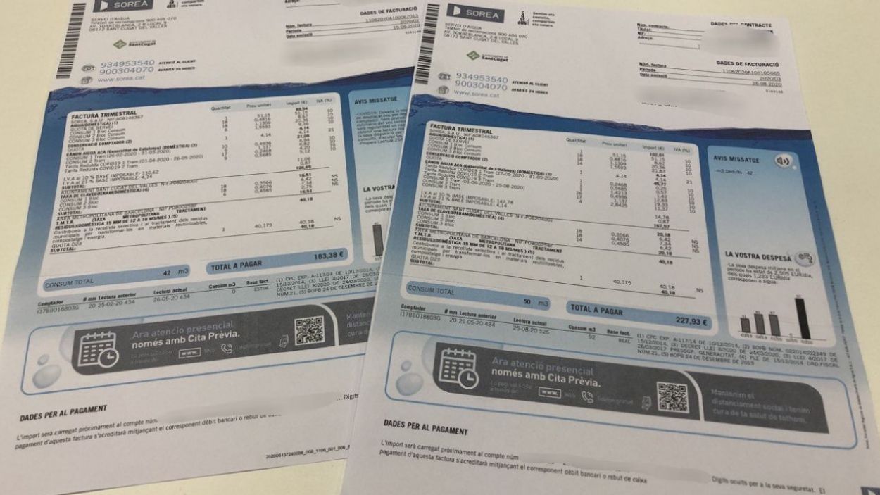 Nova pròrroga perquè Sorea segueixi gestionant l'abastament d'aigua a Sant Cugat