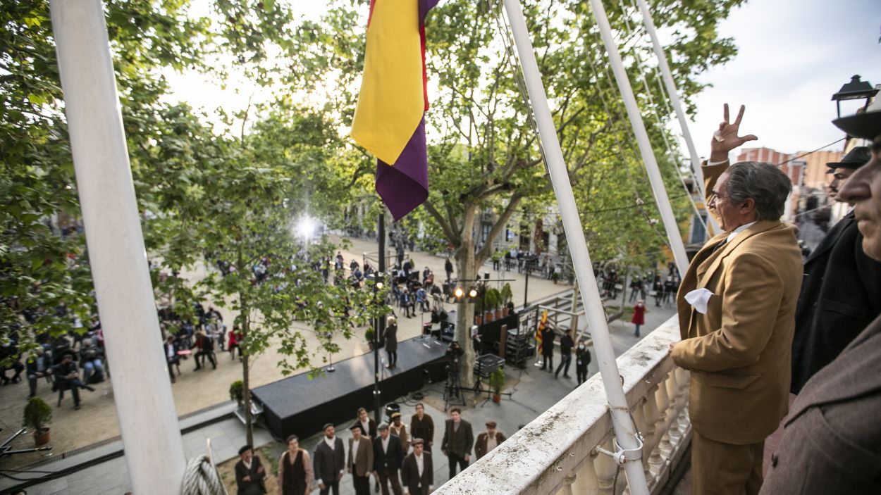 L'acte de commemoració dels 90 anys de la Segona República va seguir els protocols anti-Covid