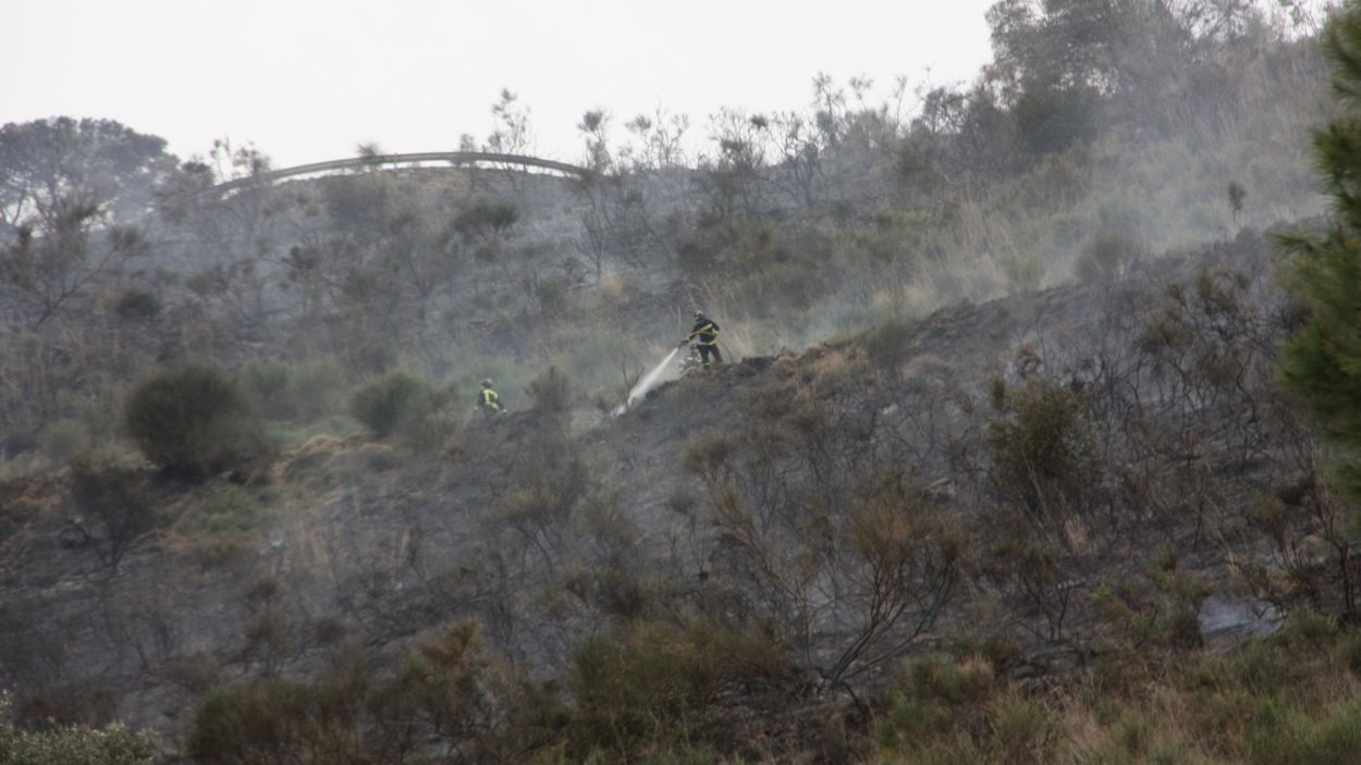 Crida a la prudència per l'elevat risc d'incendi forestal