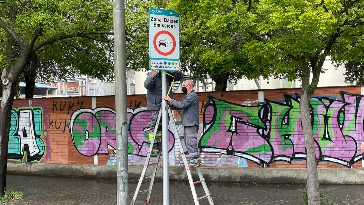 Nova exempció per a vehicles professionals per entrar a la Zona de Baixes Emissions de Sant Cugat