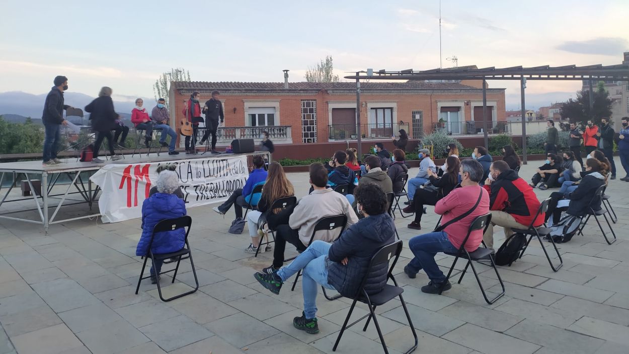 Sant Cugat reivindica anticipadament el Dia Internacional del Treballador