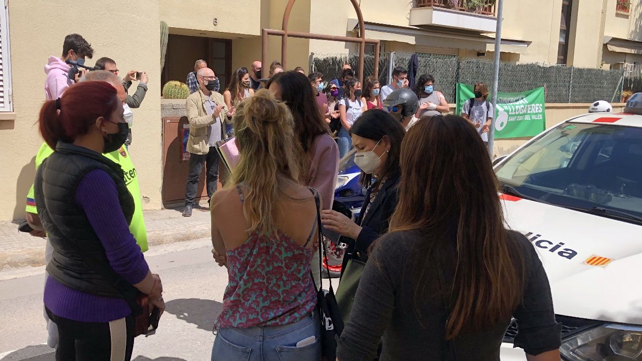 Ajornat dues setmanes un desnonament al carrer Vilaseca de Sant Cugat