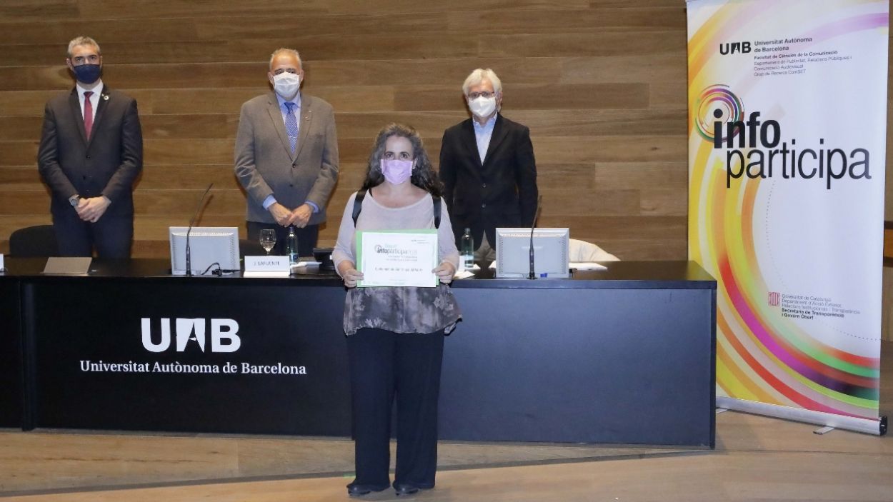 L'Ajuntament rep dos premis relacionats amb les bones pràctiques i la transparència