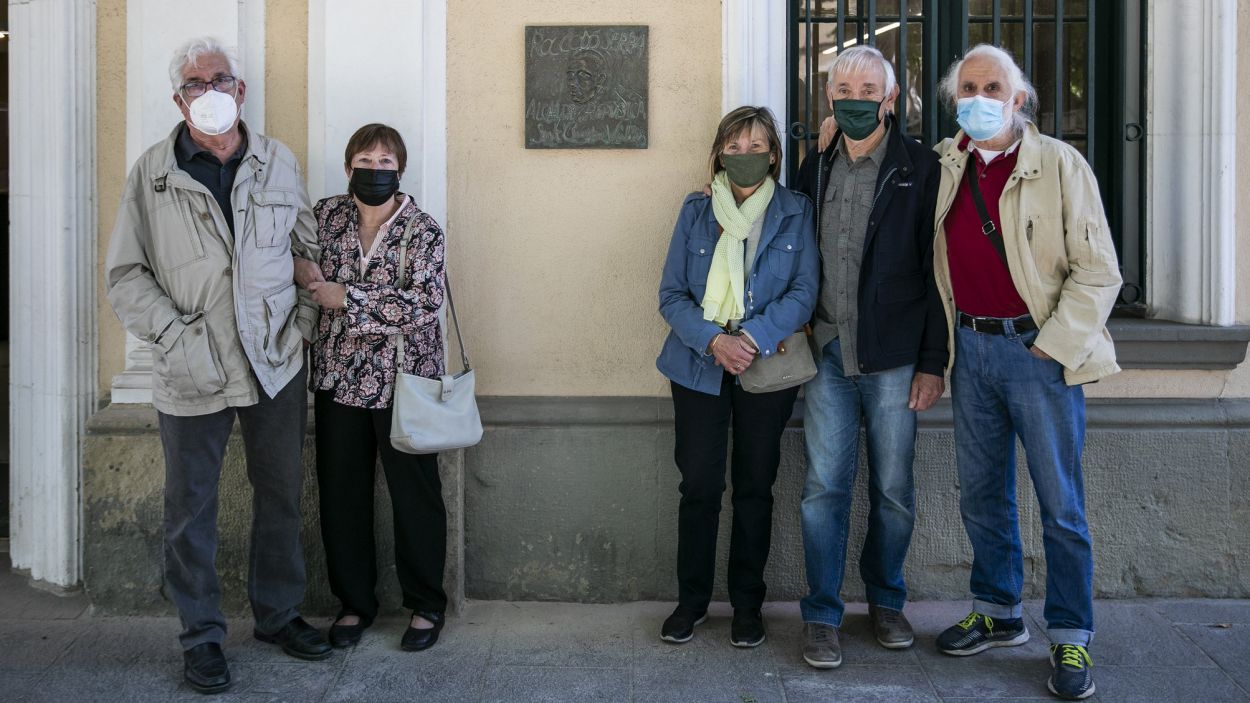 Sant Cugat homenatja l'alcalde republicà Roc Codó amb una placa a l'antic ajuntament