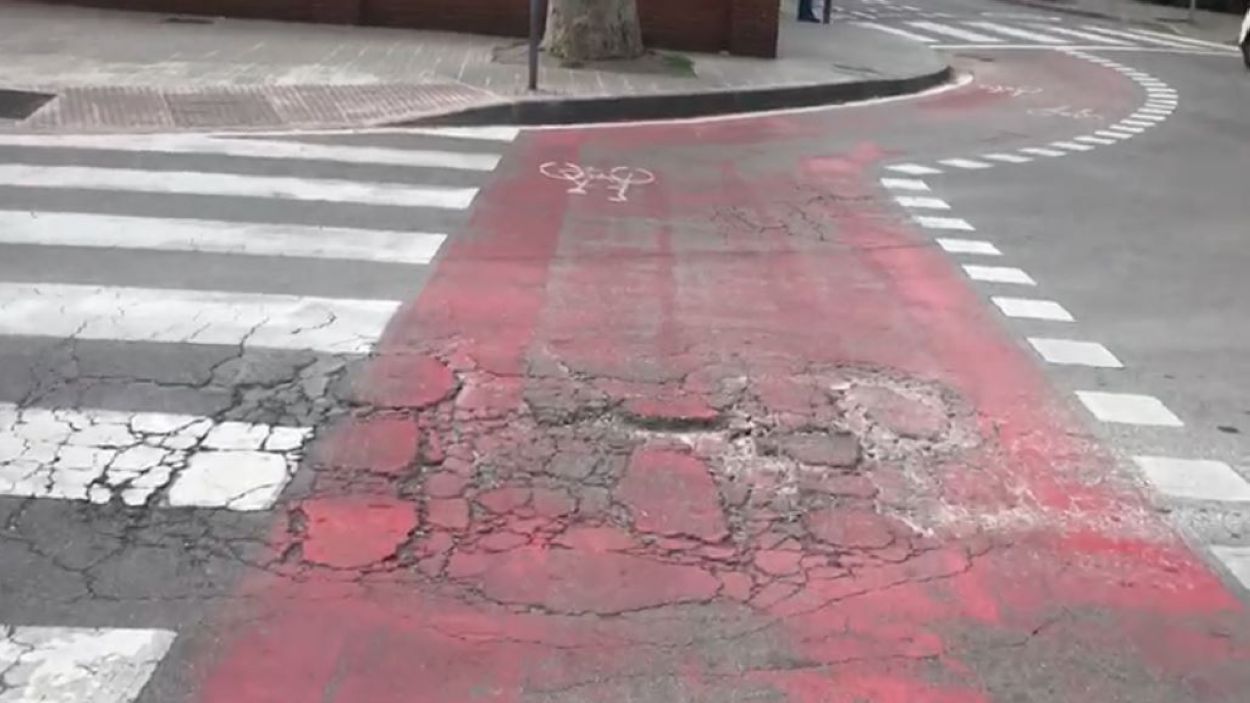 Sant Cugat anirà reparant els carrils bici existents alhora que creix la xarxa