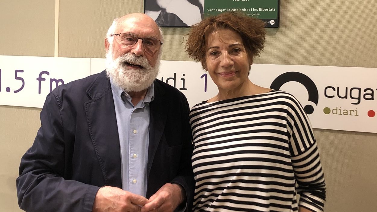 Emma Vilarasau visita el 'Molta Comèdia' per fer la prèvia de 'La cabra o, qui és Sylvia?'