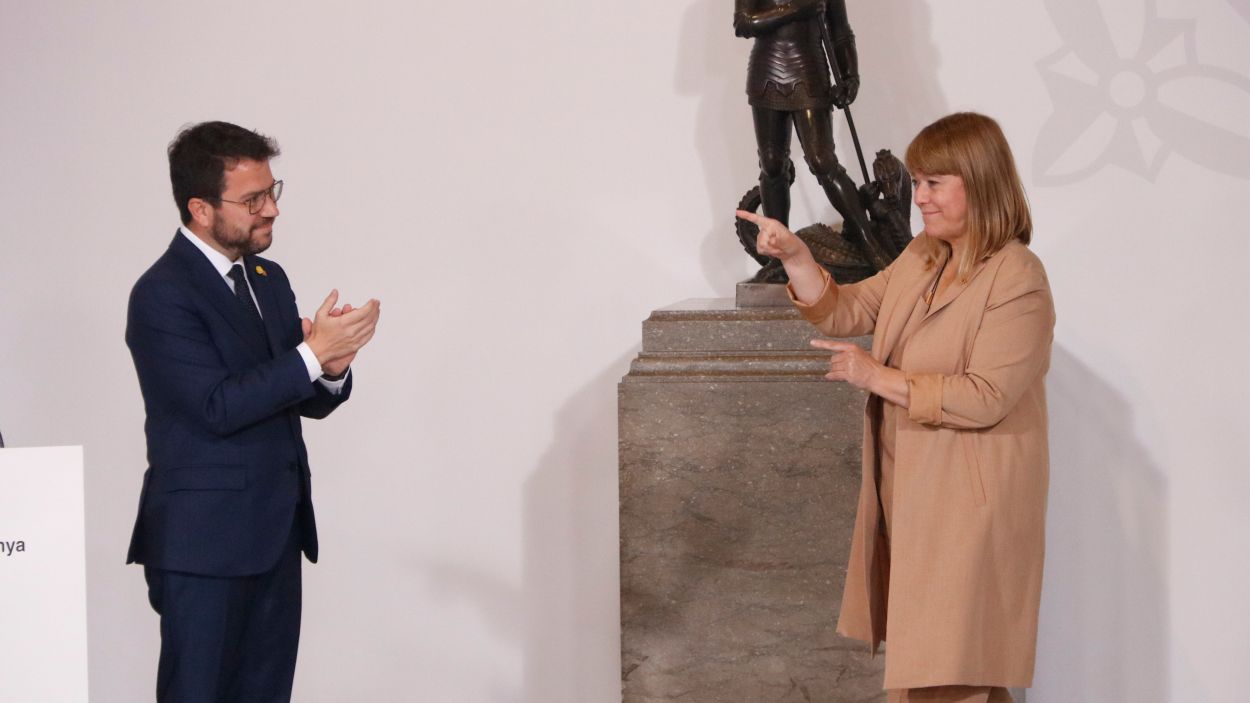 Natàlia Garriga: la mà dreta d'Aragonès es posa per primer cop sota els focus