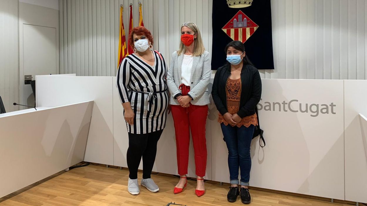 Sant Cugat acull dues dones mexicanes amenaçades per defensar els Drets Humans