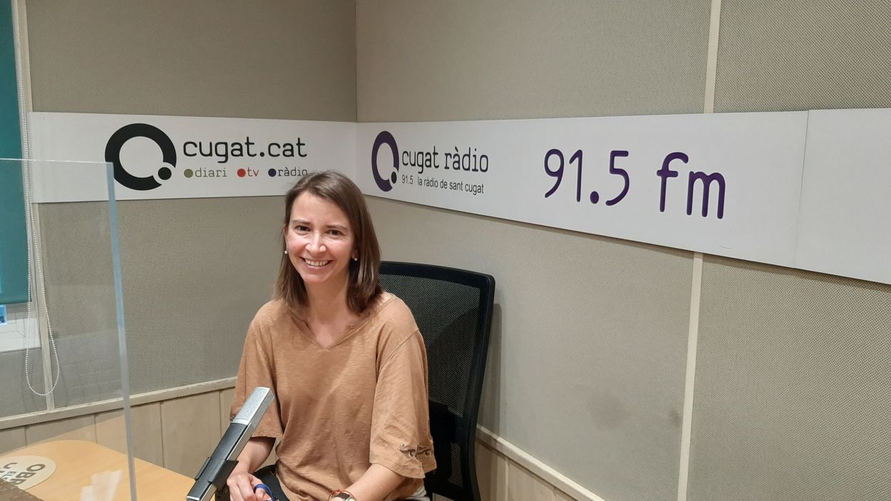 Maria Fabre, passió i vocació per acompanyar els santcugatencs a fer art