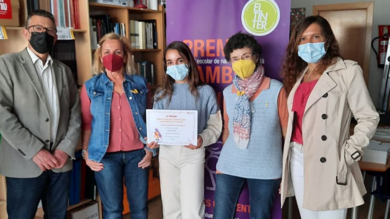 La santcugatenca Sara Martínez, Premi Sambori Òmnium