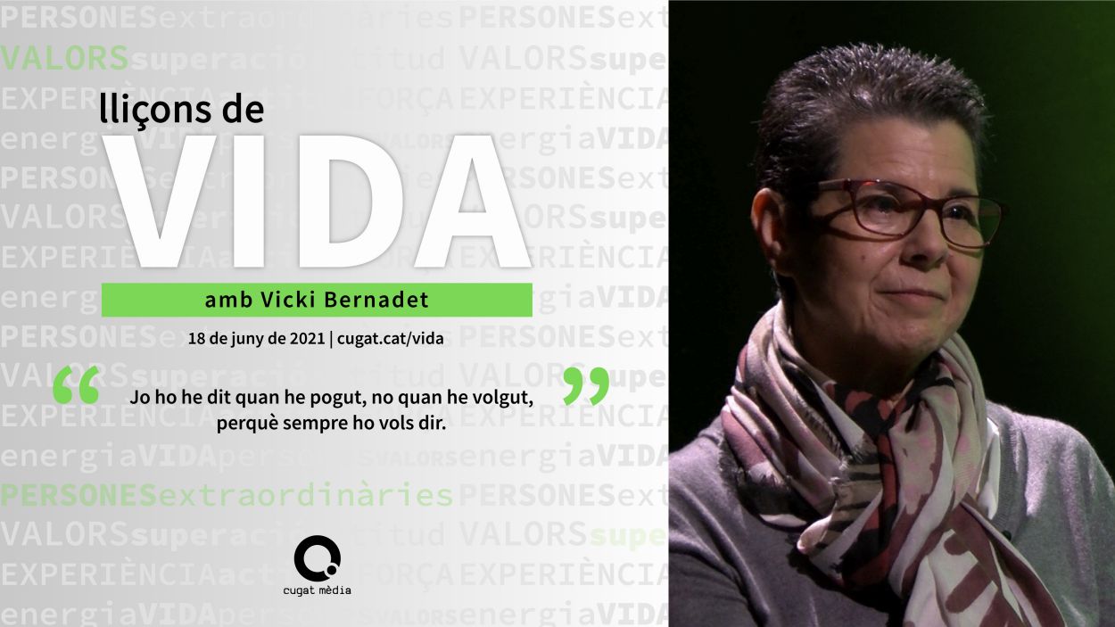 El 'Lliçons de vida' continua amb una conversa amb Vicki Bernadet, supervivent d'abús sexual infantil