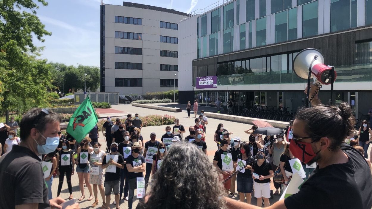 Nova mobilització del personal interí de l'Ajuntament de Sant Cugat per reclamar la fixesa